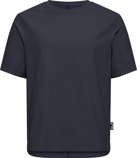 Jack wolfskin travel t w chemise d'extérieur pour femme-marine foncé