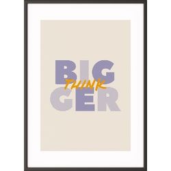 Motiverende lijst paperflow aluminium zwart