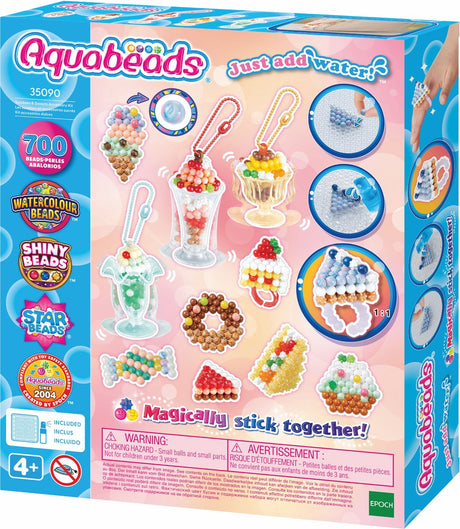 Aquabeads ensemble d'accessoires sucrés