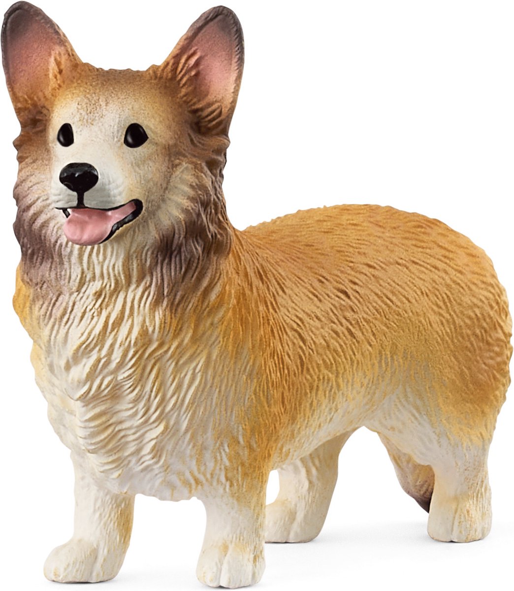 Schleich 13999 corgi gallois | 5 pièces