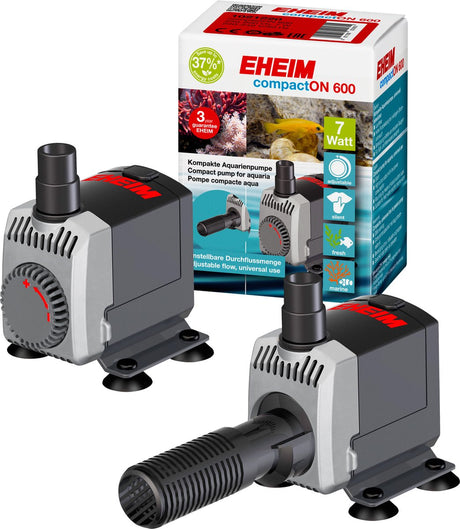 Pompe Eheim compacton 600 9,7x12x7,4 cm 250-600 l noir 250 l h