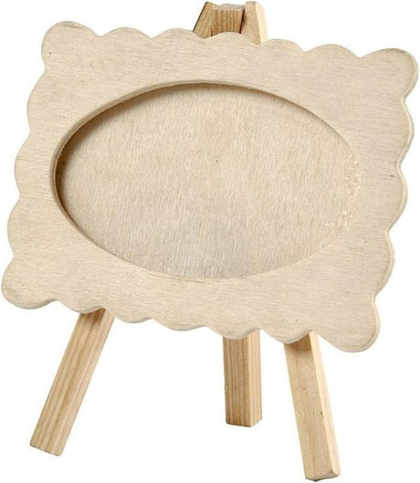 Crétiv Company Frame photo en bois sur Donkey, 13.2x11,5 cm