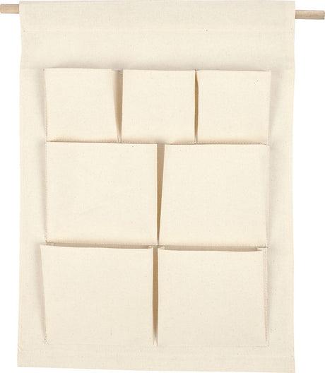 Société créative https : www.ccobby.nl hanging-organisateur-h-46-cm-w-34-cm-light-natural-1-piece
