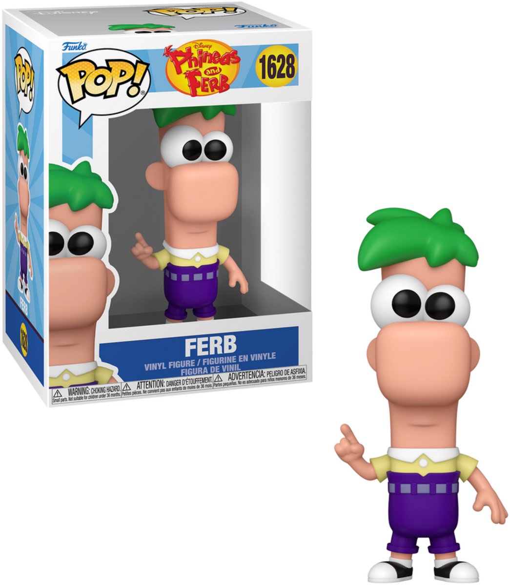 Funko-pop ! Disney : Phineas et Ferb - Ferb #1628