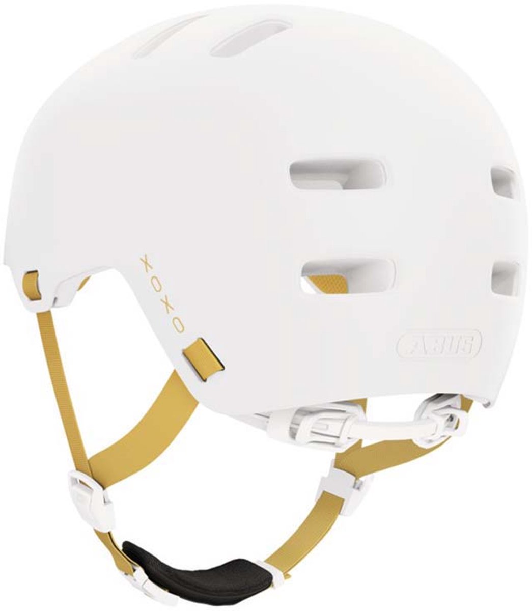 Abus casque xoxo blanc polaire m 54-58cm