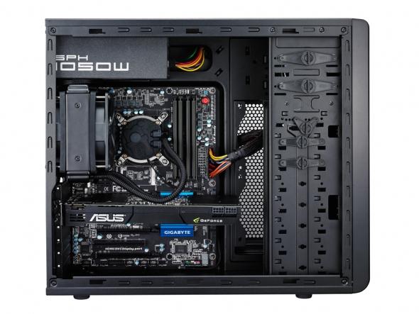 Cooler master for-500-kkn1 cm force 500 [atx 5.25x2 3.5x8 pcix10 ventilateurs x2 noir]