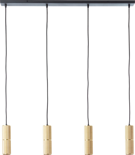 Brilliant Marty - suspension - 4 lumières - LED 4xGU10 - or
