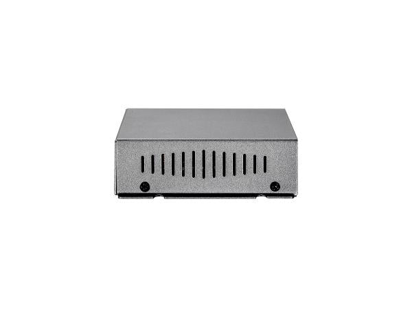 LEVEROne Por-0200 Fast Ethernet Network Repeater, 2x Fe, Poe-Plus 802.3AT, 200m