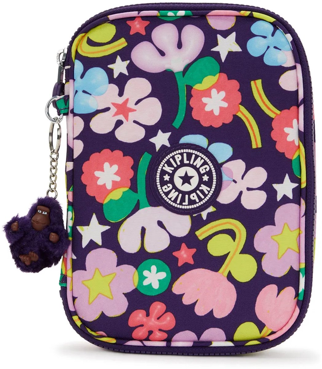 Trousse Kipling 100 tripes violet homme