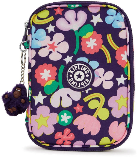 Trousse Kipling 100 tripes violet homme