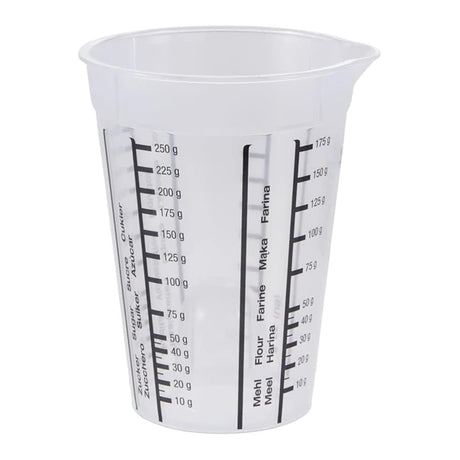 Gobelet doseur Keeper 250ml transparent