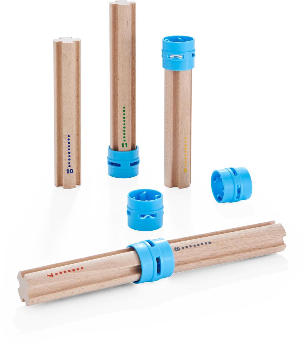 Haba Kullerbü Piste à billes - kit d'extension - colonnes hautes
