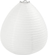 Creativ company lampe en papier de riz goutte blanche, 27cm