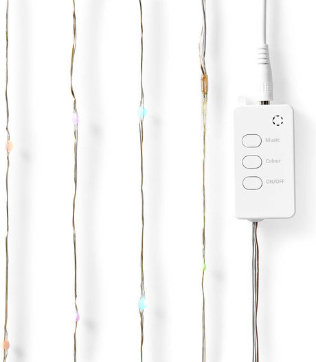 Bande LED Nedis smartlife - multicolore - smd - 5,00 m - ip20 - 2700 - 6500 k - 400 lm - android ios