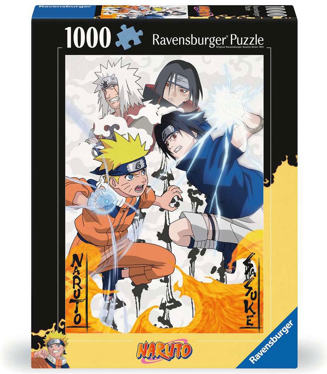 Ravensburger Pluzzle Naruto vs Sasuke, 1000st.