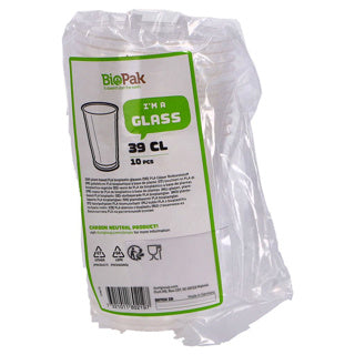 Verres en plastique Duni 39 cl 10 pièces | 4 pièces