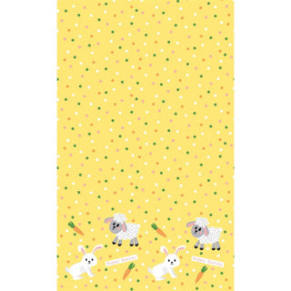 Duni Nappe de Pâques houblonnée Pâques 138x220 cm | 2 pièces