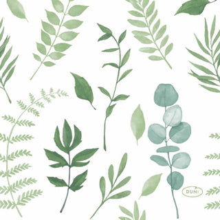 Serviettes Duni verdure 24x24 cm | 12 pièces