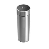 Bouteille thermos No brand en acier inoxydable 450 ml avec thermomètre dans le couvercle et filtre à thé | 4 pièces