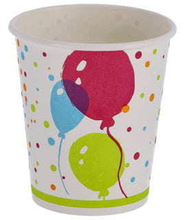 Duni tasses splash ballons 20 cl 10 pièces | 4 pièces