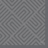 Serviettes Duni mosaïque granit gris 33x33 cm | 12 pièces