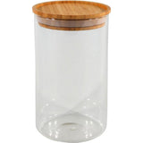 Pot de conservation 10x17,5cm couvercle bambou empilable