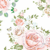 Serviettes Duni gloire rose 33x33 cm | 12 pièces