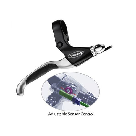 TEKTRO EL550FR-RS Frein Handle Set M Exit Interrupteur SW Satin