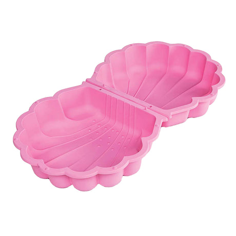 Sandbox avec coque de couvercle 87 x 78 x 18 cm rose