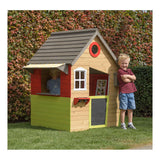 Swinging Swinging wooden playhouse Fairytale