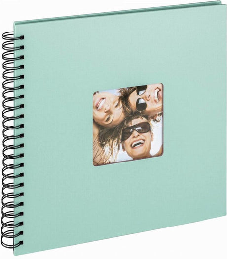 Walther sa-110-a fun - album à spirales - taille 30 x 30 cm - vert clair