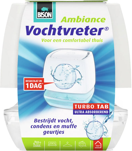 Bison absorbeur d'humidité ambiance 100gr turbo tab | 2 pièces