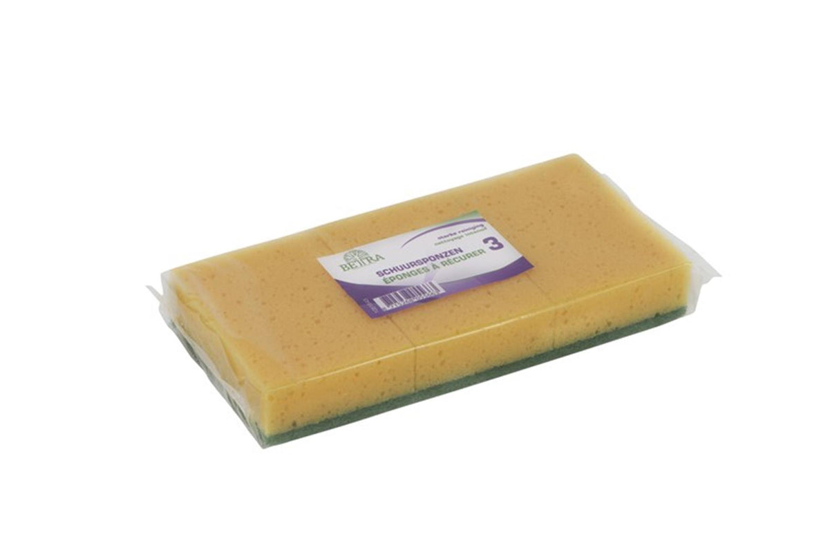 Luva éponge à récurer extra lourde env. 95x68x30mm