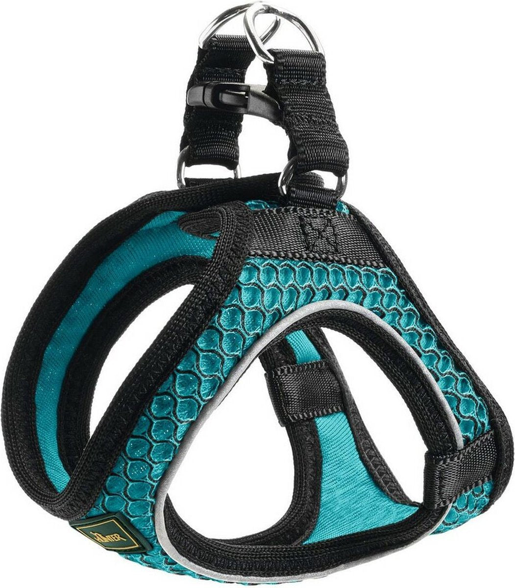 Harnais pour chien Hunter hilo-confort turquoise (30-35 cm)