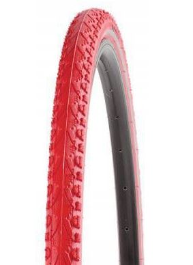 Deli pneu pneu extérieur deli 28x1,50 42-622 rouge
