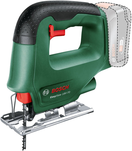 Scie sauteuse Bosch easysaw 18v-70 - sans batterie 18v ni chargeur