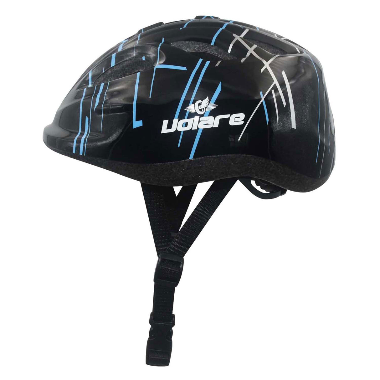 Casque de vélo Volare - enfants - noir - 47-51 cm