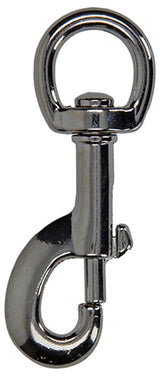 Mack 1008476 - 1 musketonhaak 16 x 89mm vernikkeld | 10 stuks