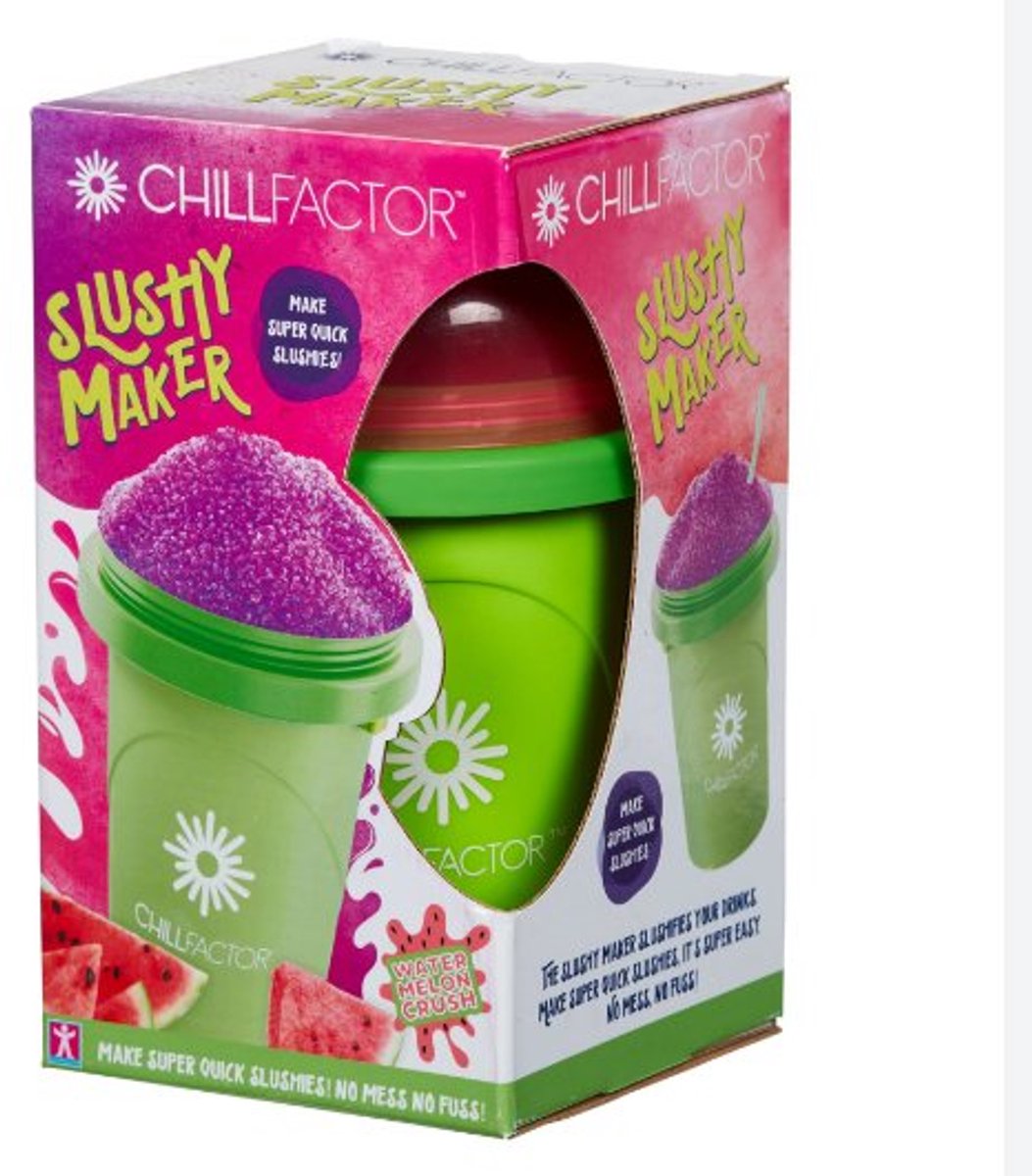 Chillfactor slushy maker fruitastic pastèque écrasée | 3 pièces