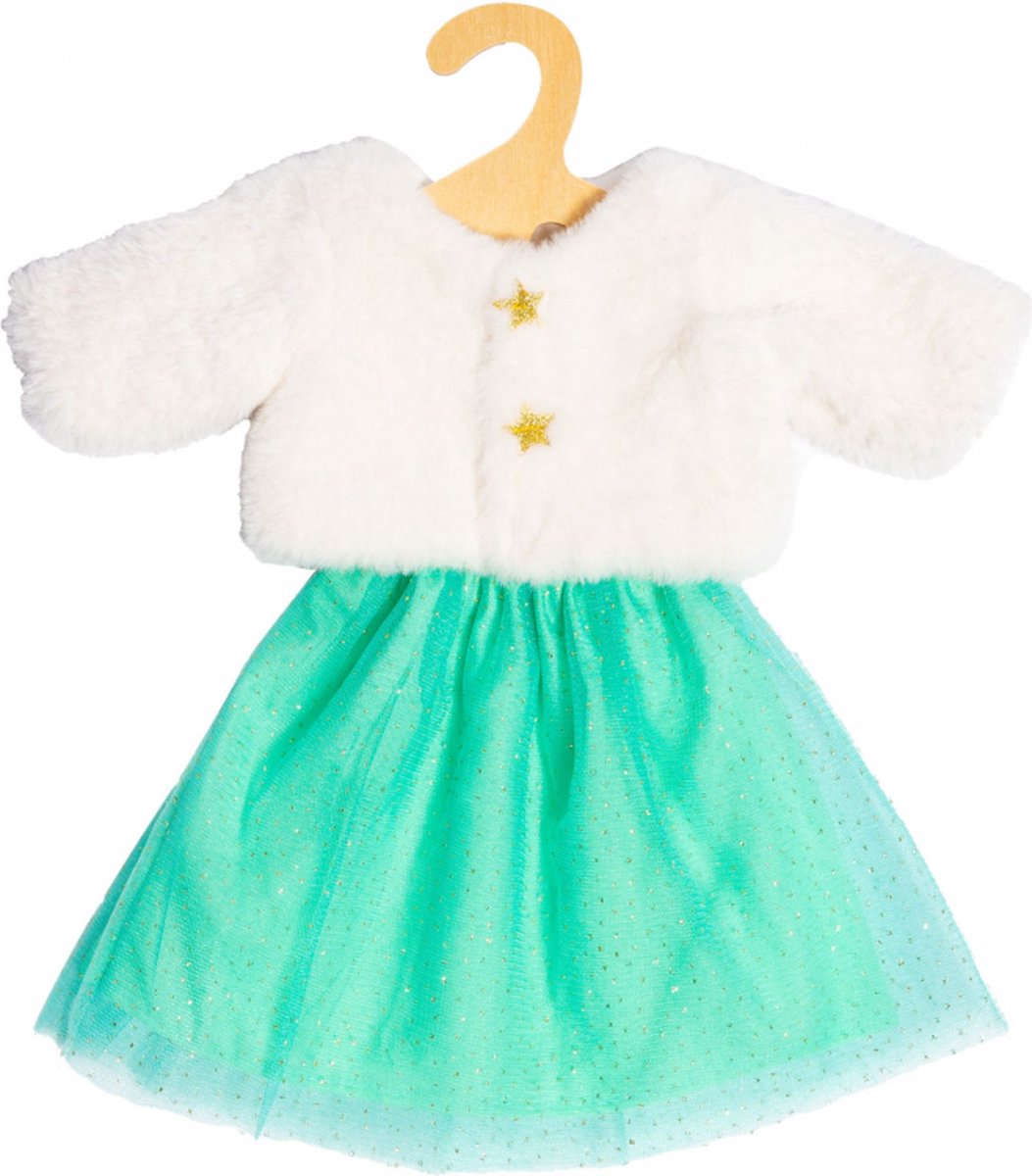 Veste de poupée en peluche Heless avec jupe, 35-45 cm
