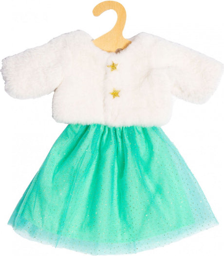 Veste de poupée en peluche Heless avec jupe, 35-45 cm