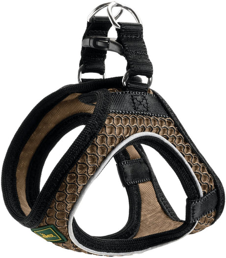 Harnais Hunter hilo confort marron - harnais pour chien - s 42-48 46-52 cm