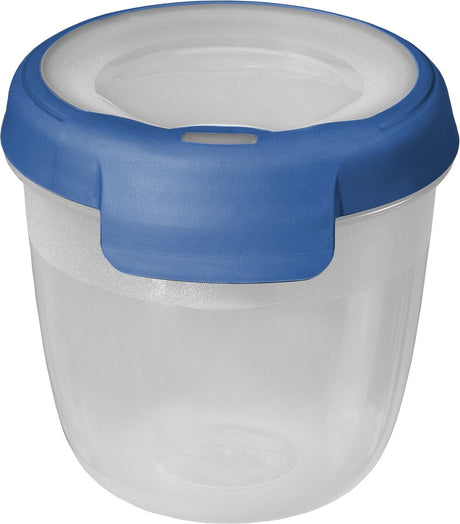 Contenant alimentaire écologique Curver grand chef - 0,4l - rond - bleu foncé transparent
