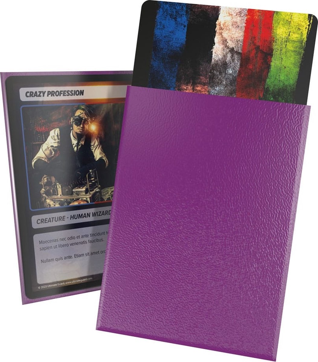 Ultimate Guard Cortex Sleeves Mat Taille Standard (100) - Violet
