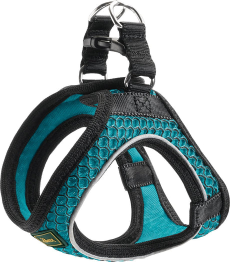 Harnais pour chien Hunter hilo-confort turquoise taille xxs (26-30 cm)