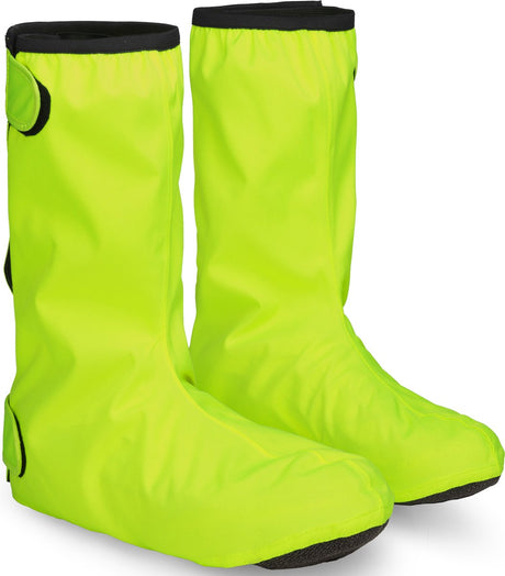 Gripgrab - dryfoot 2 couvre-chaussures de vélo imperméables pour la pluie quotidienne couvre-chaussures de vélo imperméables couvre-chaussures - jaune haute visibilité - taille XXXL (48 49)