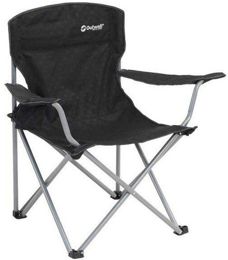 Chaise de camping Outwell catamarca pliable noir