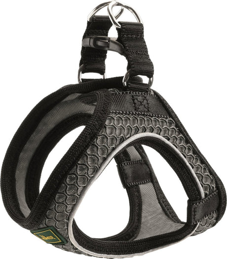 Harnais Hunter hilo confort anthracite - harnais pour chien - m 55-60 58-65 cm