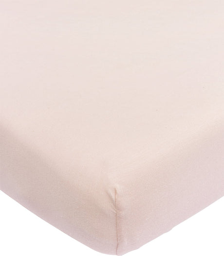 Drap-housse Meyco bébé uni - rose tendre - 60x120cm