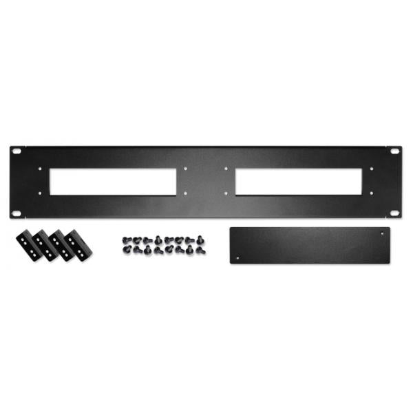 Plaque avant de montage en rack Shuttle prm01, 2u, 19, 1 mm, 483 mm, acier, revêtement par poudre, noir
